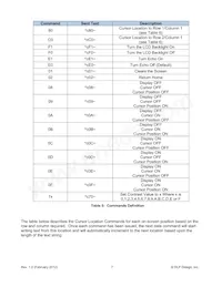 DLP-MAV-LCD1 Datasheet Page 7