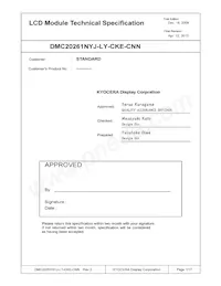 DMC-20261NYJ-LY-CKE-CNN Datasheet Copertura