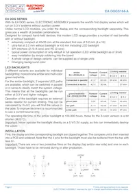 EA DOGS164N-A Datasheet Page 2