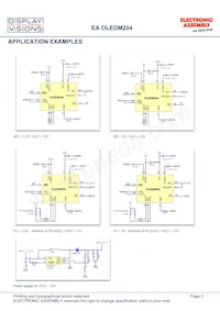 EA OLEDM204-GGA Datasheet Page 3