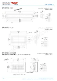 EA SER204-92HNLED Datasheet Page 14