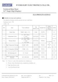 ELS-1006SYGWA/S530-E2 Datasheet Pagina 5