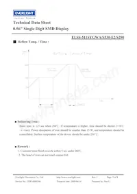 ELSS-511SYGWA/S530-E2/S290 Datasheet Pagina 5