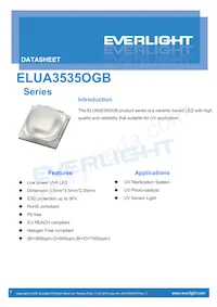ELUA3535OGB-P6070U23240500-VD1M Datasheet Copertura