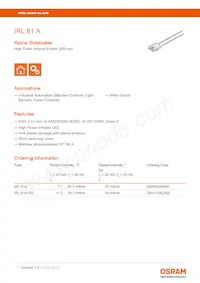 IRL 81A Datasheet Cover