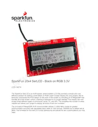 LCD-14074 Cover