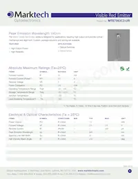 MTE7063C2-UR Datasheet Cover