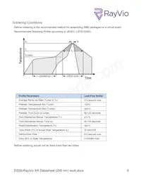 RVXR-295-SB-073707 Datasheet Pagina 9