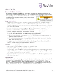 RVXR-295-SB-073707 Datasheet Pagina 11