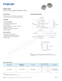 SA08-21GWA數據表 封面