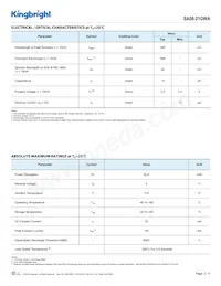 SA08-21GWA數據表 頁面 2