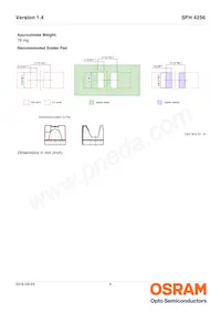 SFH 4256-R數據表 頁面 6