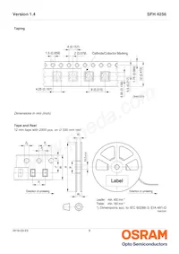 SFH 4256-R數據表 頁面 8