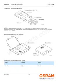 SFH 4258 Datasheet Page 10