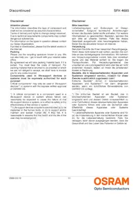 SFH 4685-Z Datasheet Pagina 11