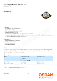 SFH 4715S-CBDA Datasheet Copertura