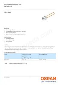 SFH 4846 Datasheet Copertura