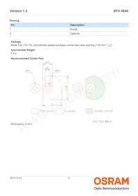 SFH 4846數據表 頁面 6