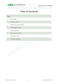 TCN0MA1A Datasheet Pagina 2