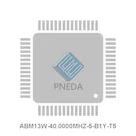 ABM13W-40.0000MHZ-5-B1Y-T5