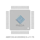 ABM13W-48.0000MHZ-5-J1Y-T5