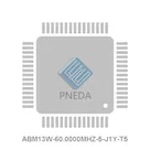 ABM13W-60.0000MHZ-5-J1Y-T5