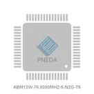 ABM13W-76.8000MHZ-5-N2G-T5