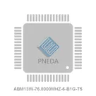 ABM13W-76.8000MHZ-6-B1G-T5