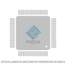 CPS19-LA00A10-SNCSNCWF-RI0GRVAR-W1068-S