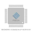 GB DASPA1.13-DUEQ-34-LP-100-R18-CK