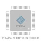 GT DASPA1.13-GRGT-45-KN-100-R18-XX