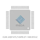 CUW JHSP-KTLT-E4P6-27-1-500-R18-Z