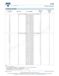 150D106X5100S2BE3 Datasheet Page 3