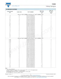 150D106X5100S2BE3 Datasheet Page 7