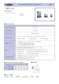 50SKV0.22M4X5.5 Datasheet Cover