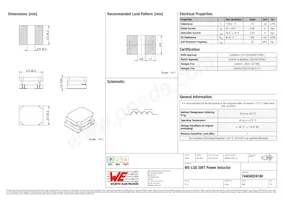 74404024180 Datasheet Cover