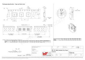 744052100 Datasheet Pagina 3