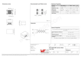 744235101 Datasheet Cover