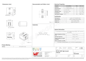 744316220 Datasheet Cover