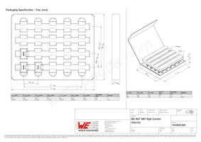 7443643300 Datasheet Page 3