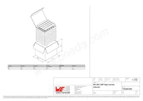 7443643300 Datasheet Page 4