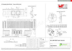 74437346100 Datasheet Page 3