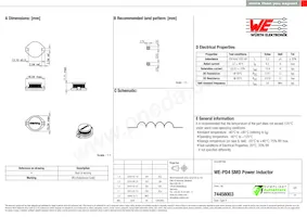 74458003 Datenblatt Cover