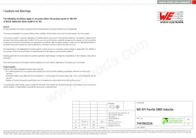 744760322A Datasheet Pagina 4