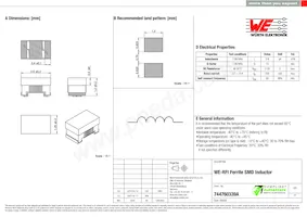 744760339A Datasheet Copertura