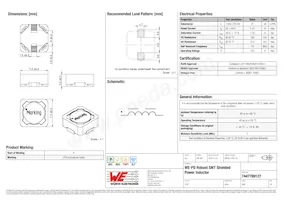 7447789127 Datasheet Copertura