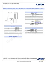 75HV33B152KC Datenblatt Cover