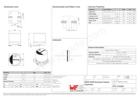 875115752001 Datasheet Cover