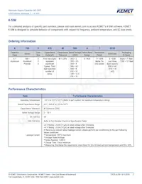 A700X127M010ATE010 Datasheet Page 2