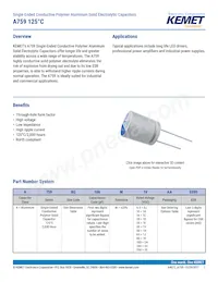 A759MS826M1JAAE050 Datasheet Cover